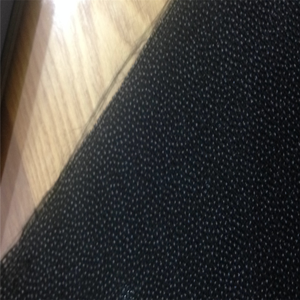 100% polyester Herringbone pocketing fabric yarn dyed black